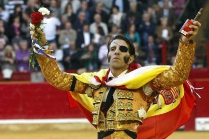 Padilla en las pasadas Fiestas del Pilar 2013.