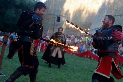 El torneo puso el broche de oro a una nueva edición de las jornadas medievales que llevaron a Mansilla de las Mulas la mejor artesanía y gastronomía