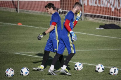 El debate en la portería entre Casillas y De Gea vuelve a estar abierto. NARANJO