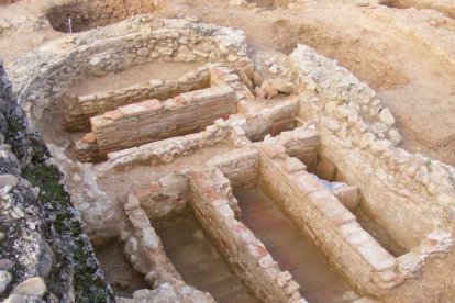 Imagen de las últimas excavaciones llevadas a cabo en Marialba de la Ribera, en 2009. FUNDACIÓN DEL PATRIMONIO