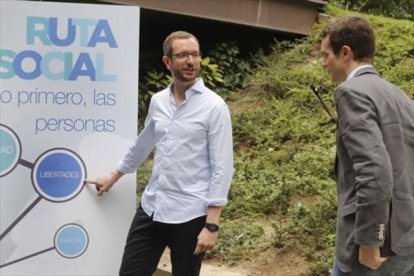 Javier Maroto, el pasado julio, durante la presentación de la agenda social del PP.