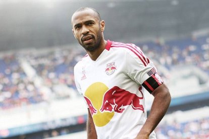 Henry, en un partido de los New York Red Bulls en el 2012.