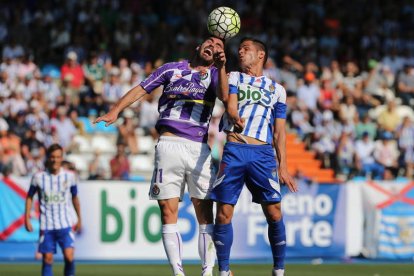 Deportiva y Real Valladolid se medirán en Liga y en pretemporada. L. DE LA MATA