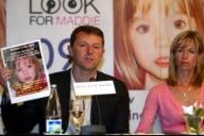 Los McCann solicitaron la colaboración ciudadana para localizar a su hija Madeleine