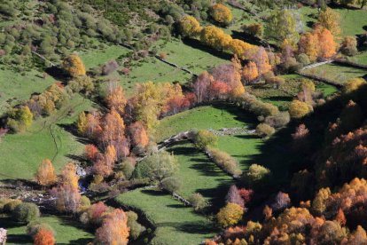 Un paraje de Murias de Paredes, en la Reserva de Omaña y Luna. JULIO ÁLVAREZ RUBIO