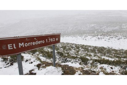 El hombre inició su excursión en la zona de El Morredero.