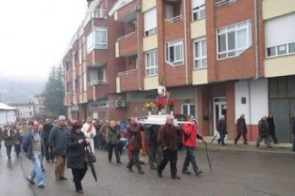 Un momento del homenaje a los mineros jubilados de la comarca