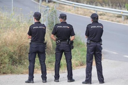 Miembros de la Policía Nacional de Ponferrada