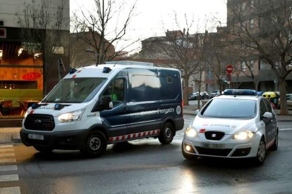 El menor fue detenido por los Mossos. TONI ALBIR