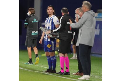 Pedraza debutó ante el Espanyol y podría ser titular en Sabadell. LDLM