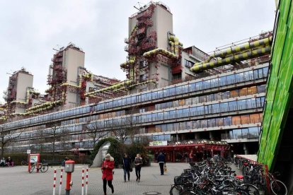 Vista exterior del Hospital Universitario RWTH de Aachen, en Alemania. SASCHA STEINBACH