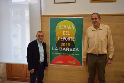 Palazuelo y Salgado, ayer durante la presentación. A. RODRÍGUEZ