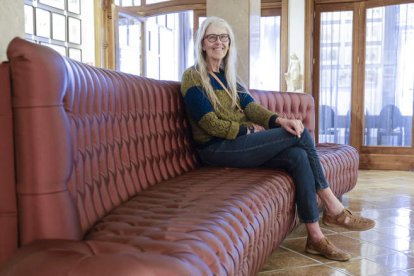 La escritora norteamericana Jane Smiley esta semana en Barcelona