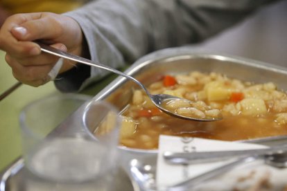 Un comedor escolar. JESÚS F. SALVADORES