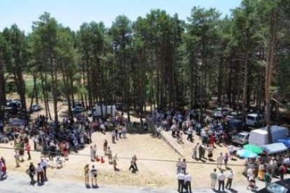 Imagen de la celebración de la Fiesta de La Cepeda que organiza Quintana del Castillo.