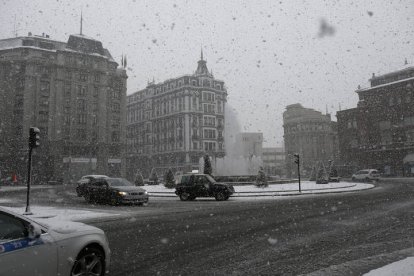 Nevada en León. F. Otero Perandones.