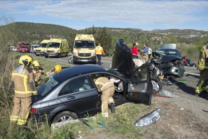 Accidente de tráfico.