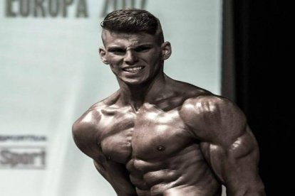 Daniel Peralta, campeón de Europa sub 21 de Culturismo Natural