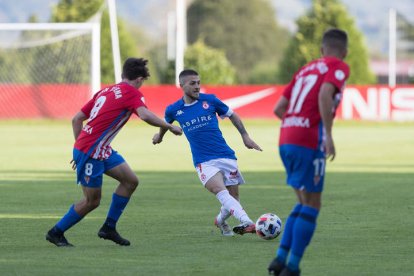 17.10.2020 Gijon, En Mareo. Campo Pepe Ortiz, SportingB-Cultural Leonesa  
Foto.: Agencia.: LOF/Aurelio Flórez