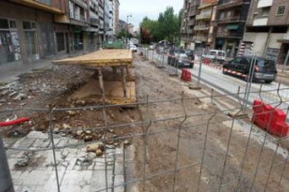 Las obras para desdoblar el acceso a Ponferrada desde Montearenas estarán listas en otoño.