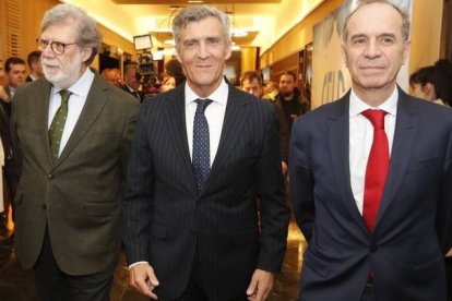 Santiago Aparicio, Javier Cepedano y Juan María Vallejo. RAMIRO