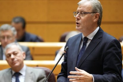 Antonio Silván, en el Senado. DL