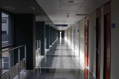 Interior del Hospital de León. MARCIANO PÉREZ