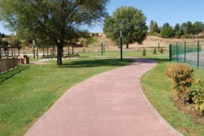 Una de las zonas verdes más recientes, el parque de la Era de San Andrés