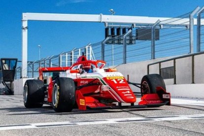 David Vidales remontó cinco posiciones pero no pudo acabar en la zona de podio en Paul Ricard. PREMA