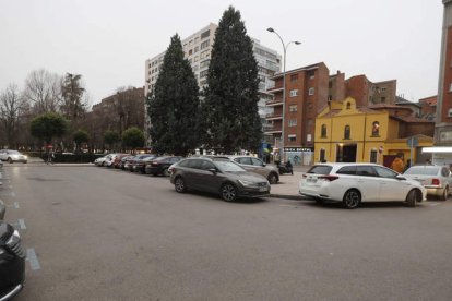 La carpa para los comerciantes se ubicará en el estacionamiento de la ORA frente a la capilla de Santa Nonia. RAMIRO