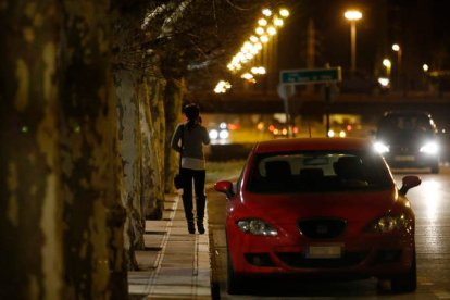 Los hechos se iniciaron en la avenida de Sáenz de Miera. JESÚS F. SALVADORES