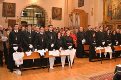 La admisión de hermanos se cumplió un año más en el tradicional rito. DL
