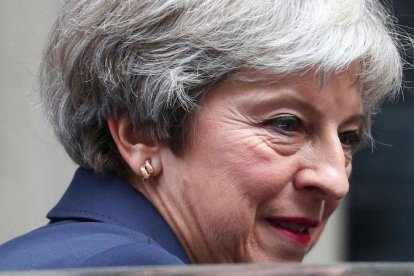 La primera ministra británica, Theresa May.