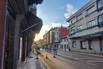 Obras en Párroco Pablo Dïez. AYUNTAMIENTO DE SAN ANDRÉS