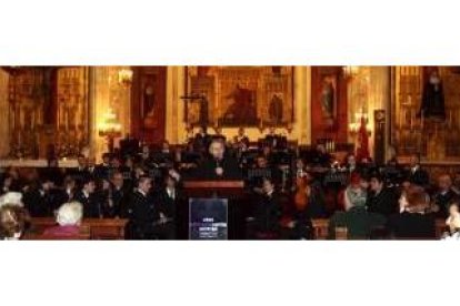 Un momento de la presentación de la Semana Santa de Astorga en Madrid ayer por la tarde