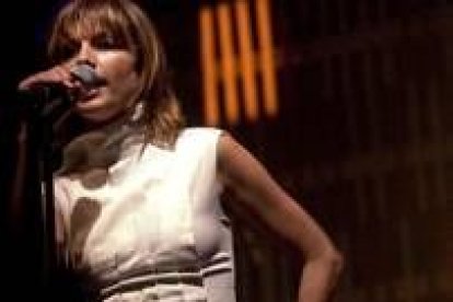 La actriz y cantante Najwa Nimri estuvo en León hace pocas semanas