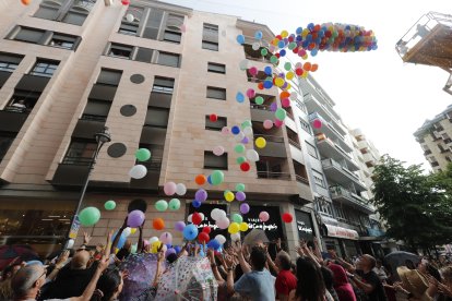 Suelta de globos de Templarium. L. DE LA MATA