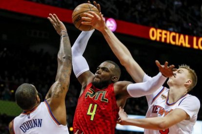 Paul Millsap fue el verdugo de unos Knicks que aguantaron cuatro prórrogas.