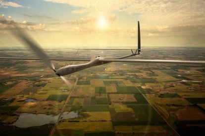 Uno de los drones de Titan Aerospace, empresa que va a comprar Facebook.