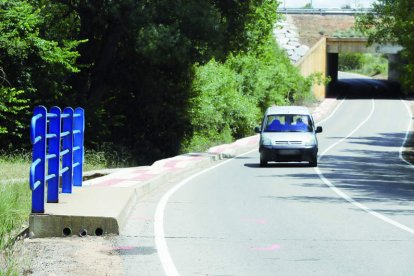 El siniestro tuvo lugar a la entrada de Fresno del Camino. RAMIRO