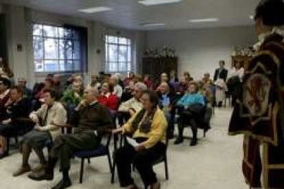 Un momento del curso de seguridad vial para personas de más de 65 años