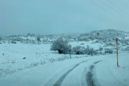 Así amaneció Valverde de la Sierra. J.M. CAMPOS