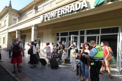 Estación ferroviaria de Ponferrada. ANA F. BARREDO