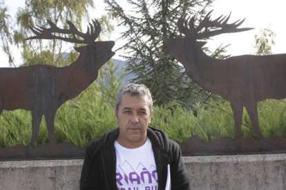 Luis Eugenio Alcalde, presidente de la Asociación de Juntas Vecinales del Parque Regional Montaña de Riaño y Mampodre. CAMPOS