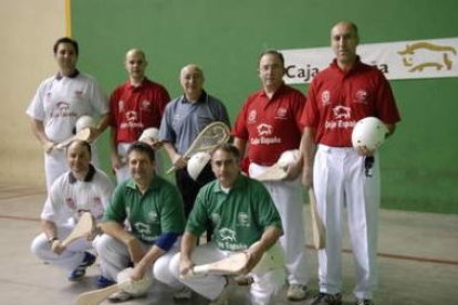 Los integrantes del Club de Pelota Leonés no pudieron desplazarse a Gijón por las inclemencias meteo