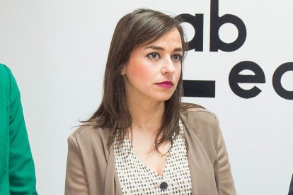 Gemma Villarroel, coordinadora de Ciudadanos en Castilla y León y diputada provincial por León. FERNANDO OTERO PERANDONES