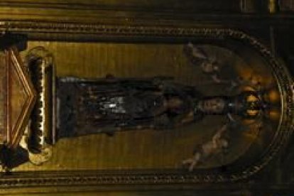 La Virgen de la Majestad está en la Catedral de Astorga