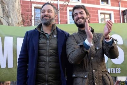 Santiago Abascal y Juan García-Gallardo. NACHO GALLEGO