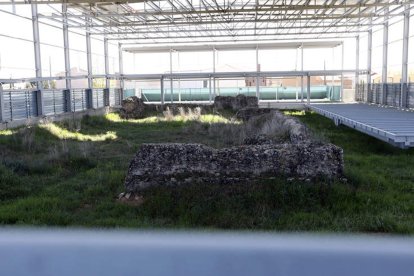 El complejo museístico sobre
el yacimiento de Marialba
será un referente en el estudio
de la Historia romana y el
paleocristianismo en León. M. PÉREZ