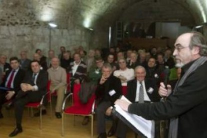 Pedro G. Trapiello, columnista del Diario, en su alocución.